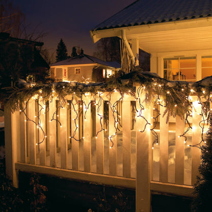 STAR TRADING LED-Minilichtervorhänge, 960 superwarmweiße LEDs