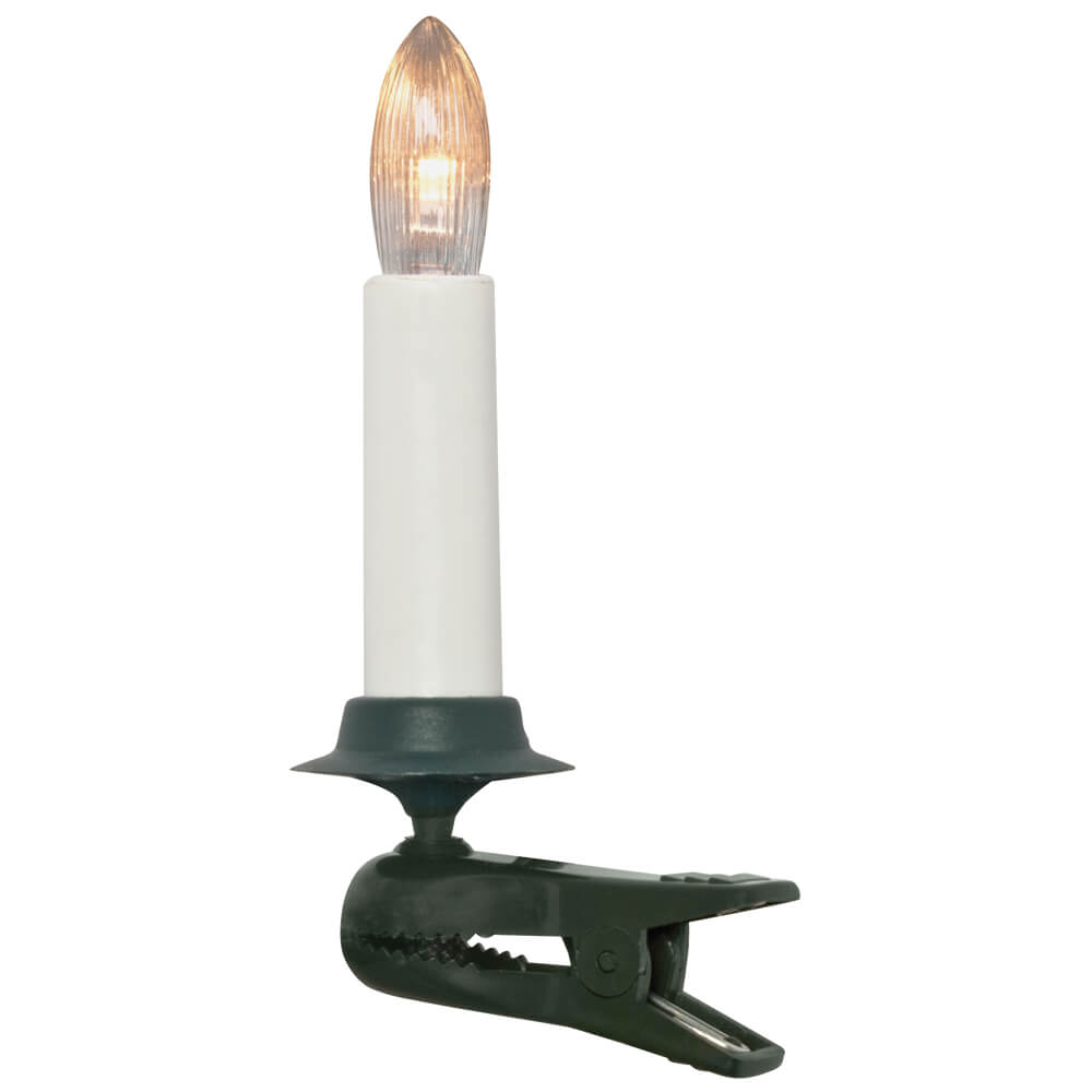 STAR TRADING LED-Weihnachtsbaumkette, klar/weiß, E10