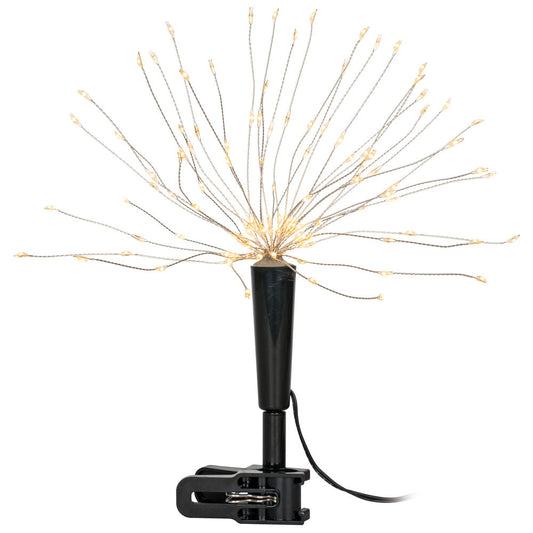 STAR TRADING Tannenbaumspitze, FIREWORK, 120 warmweiße LEDs
