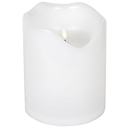 STAR TRADING LED-Kerze, FLAMME GRAND, 2 warmweiße LEDs