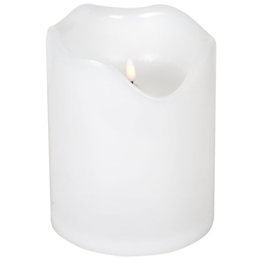 STAR TRADING LED-Kerze, FLAMME GRAND, 2 warmweiße LEDs