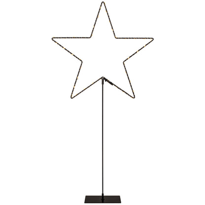 STAR TRADING LED-Standstern, MIRA, warmweiße LEDs