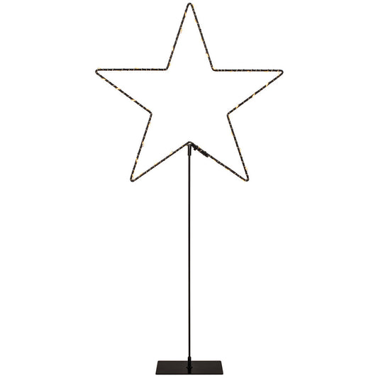 STAR TRADING LED-Standstern, MIRA, warmweiße LEDs