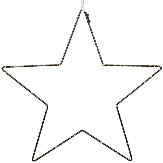 STAR TRADING LED-Weihnachtsstern, MIRA, warmweiße LEDs