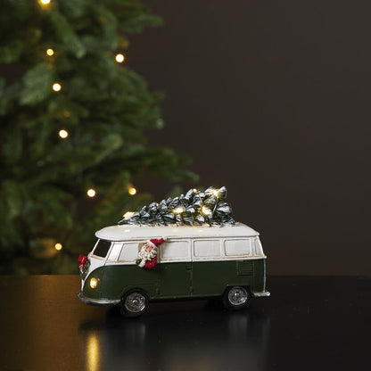 STAR TRADING Weihnachtsbulli, 10 warmweiße LEDs