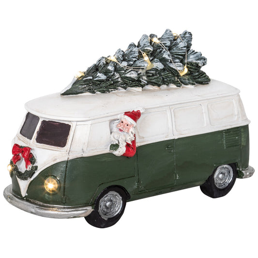 STAR TRADING Weihnachtsbulli, 10 warmweiße LEDs