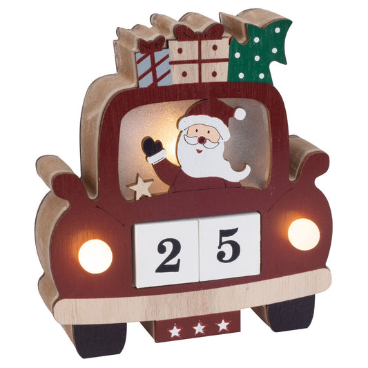 KONST SMIDE LED-Weihnachtsfigur DATUMSWÜRFEL 3 x warmweiße LEDs