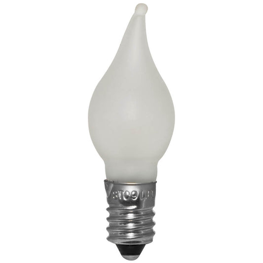 STAR TRADING LED-Windstoßkerze, matt, E10/10-55V/0,2W