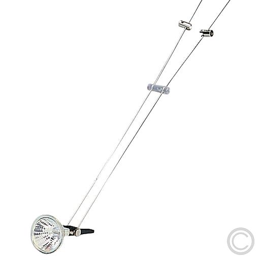 Paulmann Wire System Light&Easy Spot Lichtstab max.1x50W GU5,3 Chrom 12V Metall
