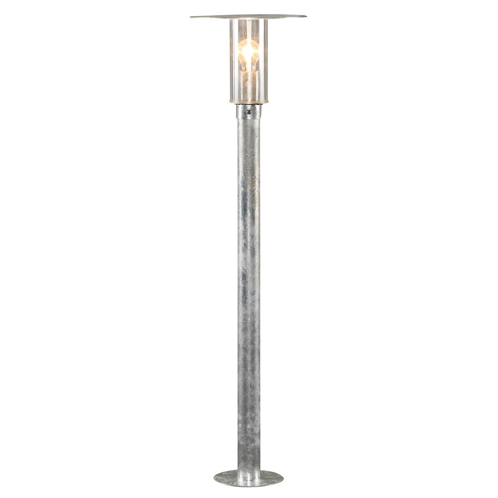 Konstsmide Wegeleuchte Mode galv., klares Polycarbonatglas