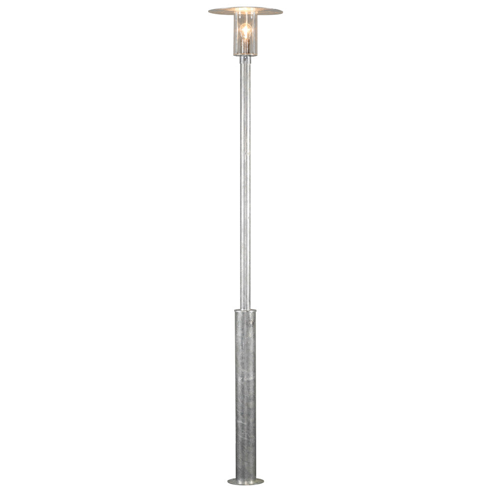 Konstsmide Standleuchte Mode galv., klares Polycarbonatglas