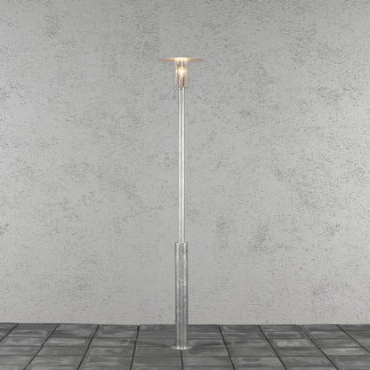 Konstsmide Standleuchte Mode galv., klares Polycarbonatglas