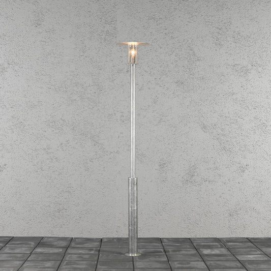 Konstsmide Standleuchte Mode galv., klares Polycarbonatglas