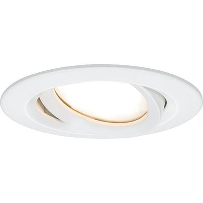 Paulmann Einbauleuchte LED Nova Plus rund 1x6W Coin Weiß matt schwenkbar dimmbar