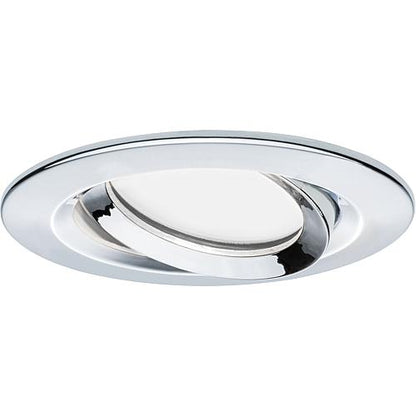 Paulmann Einbauleuchte LED Nova Plus rund 1x6W Coin Chrom schwenkbar dimmbar