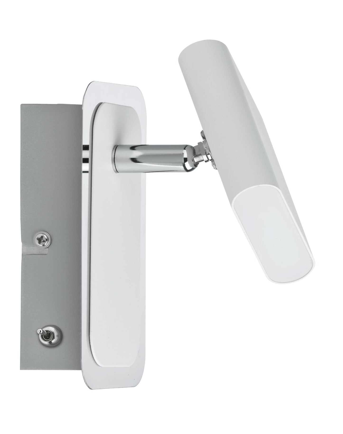 Paulmann Spotlight Launcher 1x4,5W Weiß gebürstet/Chrom 230V Metall