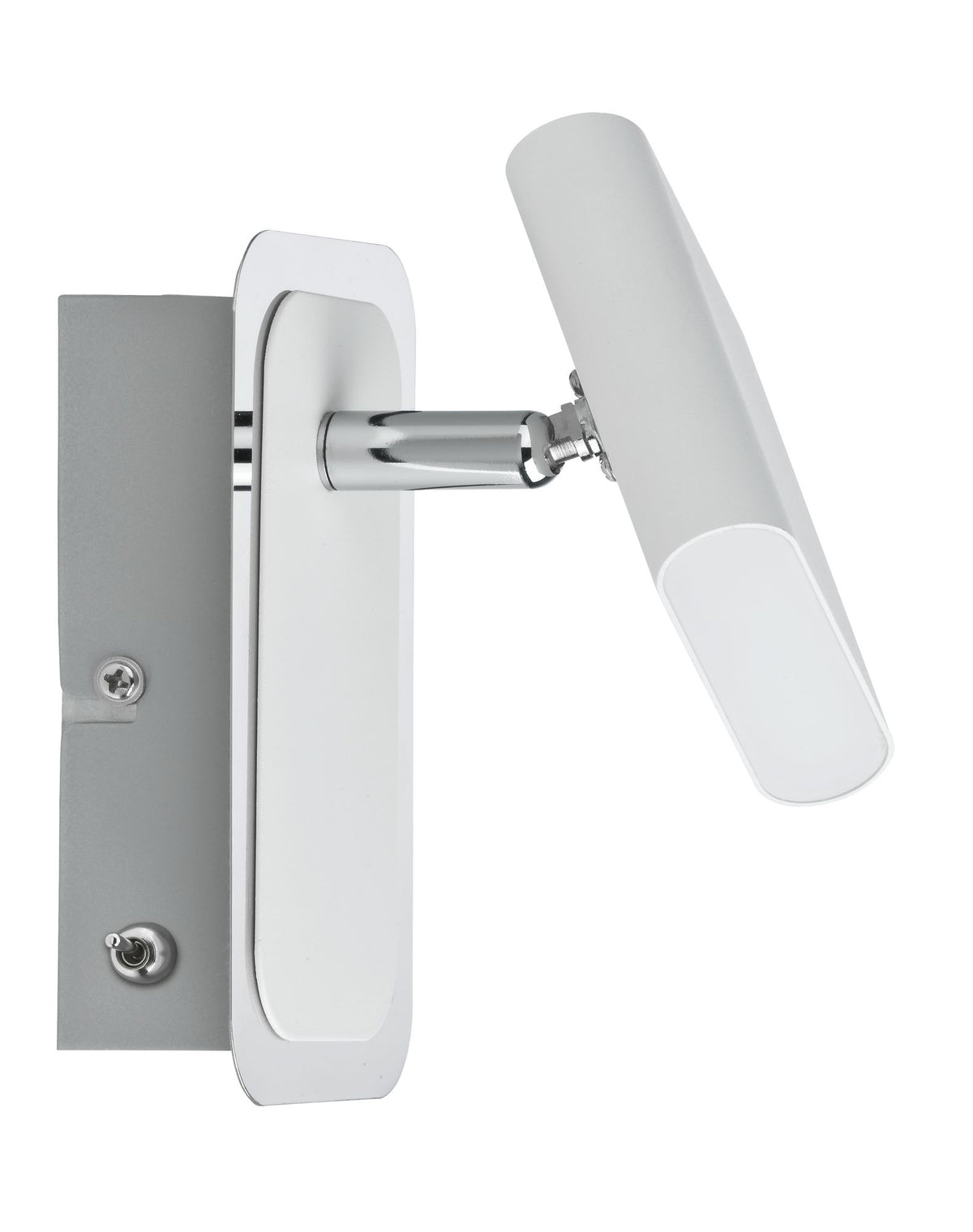 Paulmann Spotlight Launcher 1x4,5W Weiß gebürstet/Chrom 230V Metall