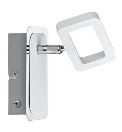 Paulmann Spotlight Frame 1x4,5W Weiß matt/Chrom 230V Metall