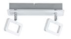 Paulmann Spotlight Frame 2x4,5W Weiß matt/Chrom 230V Metall