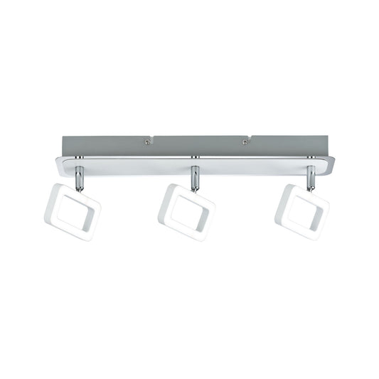 Paulmann Spotlight Frame 3x4,5W Weiß matt/Chrom 230V Metall