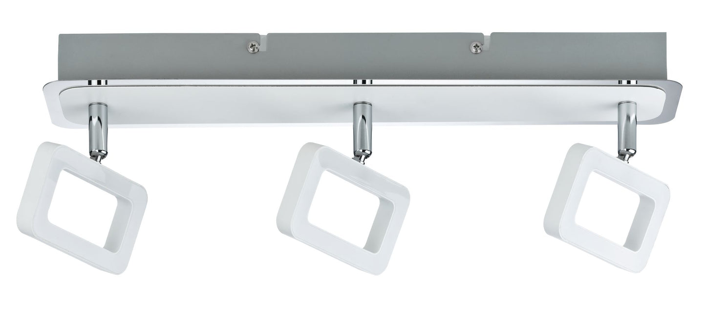 Paulmann Spotlight Frame 3x4,5W Weiß matt/Chrom 230V Metall