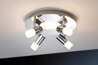 Paulmann Spotlight Lagoon Rondell 1x5W+max4x10W G9 Chrom 230V Metall