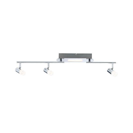 Paulmann Spotlight Lagoon Stange 1x5W+max3x10W G9 Chrom 230V Metall