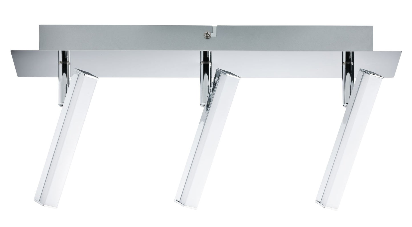 Paulmann Spotlight Pole 3x4,2W Chrom 230V Metall/Acryl