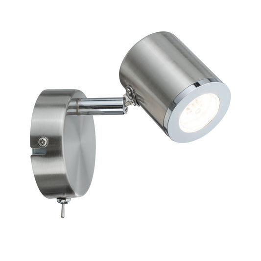 Paulmann Spotlight Tumbler 1x4,5W Nickel 230V Metall