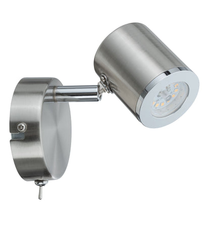 Paulmann Spotlight Tumbler 1x4,5W Nickel 230V Metall