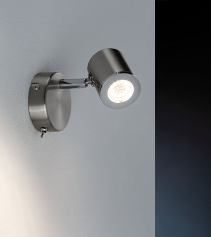 Paulmann Spotlight Tumbler 1x4,5W Nickel 230V Metall