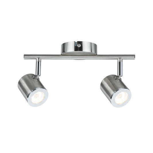 Paulmann Spotlight Tumbler 2x4,5W Nickel 230V Metall