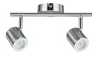 Paulmann Spotlight Tumbler 2x4,5W Nickel 230V Metall