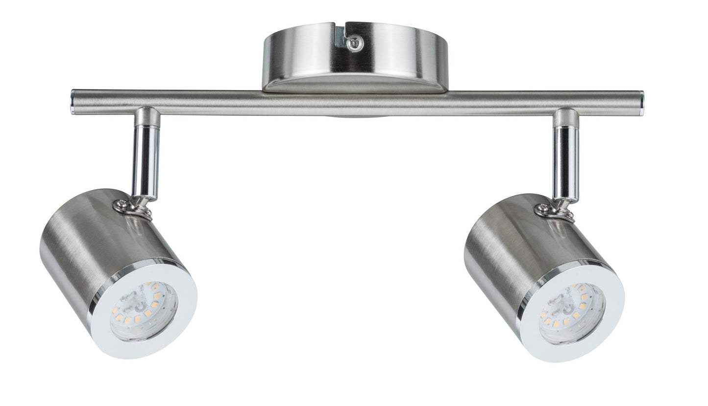 Paulmann Spotlight Tumbler 2x4,5W Nickel 230V Metall