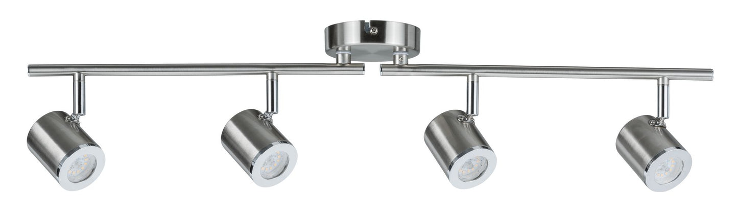 Paulmann Spotlight Tumbler 4x4,5W Nickel 230V Metall