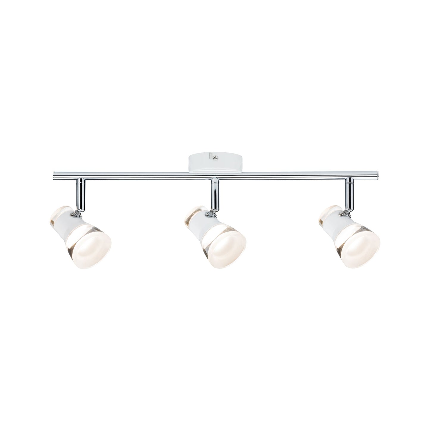 Paulmann Spotlight Clear 3x4,3W Weiß matt/Chrom 230V Metall Acryl