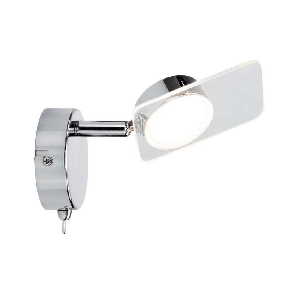 Paulmann Spotlight Window 1x5W Chrom/Klar 230V Metall/Acryl