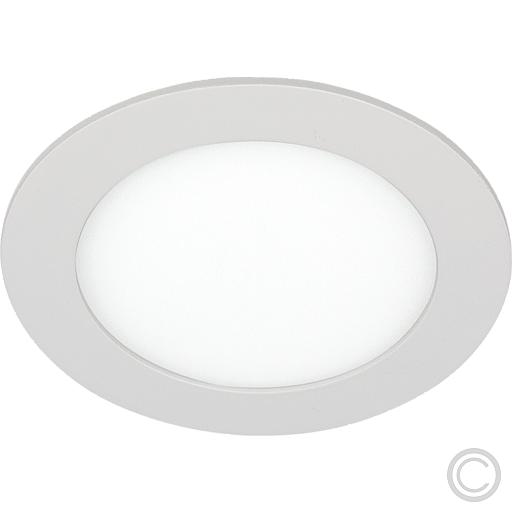 EGB LED Panel rund silber 18W 3000K