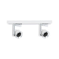 Paulmann Spotlight Turn max 2x10W GU10 Weiß/Chrom 230V Metall/Kusnststoff