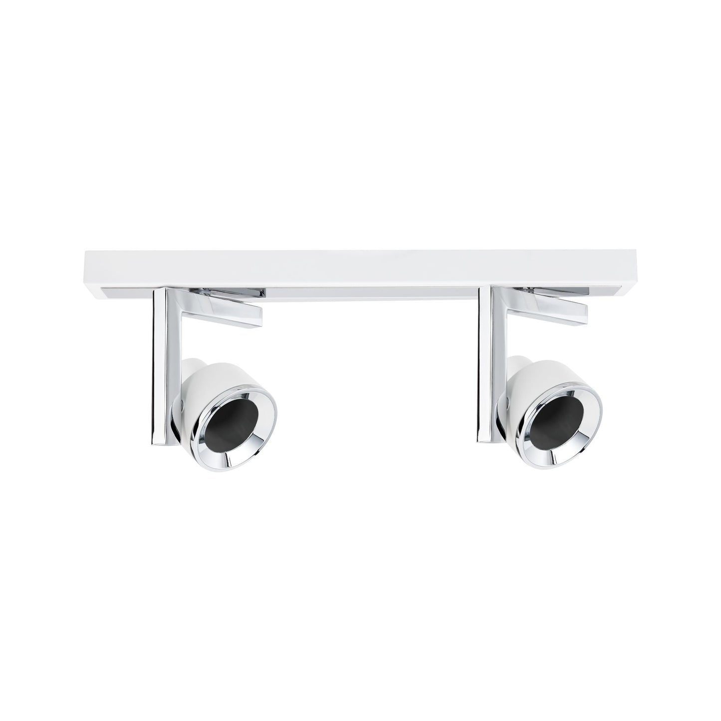 Paulmann Spotlight Turn max 2x10W GU10 Weiß/Chrom 230V Metall/Kusnststoff