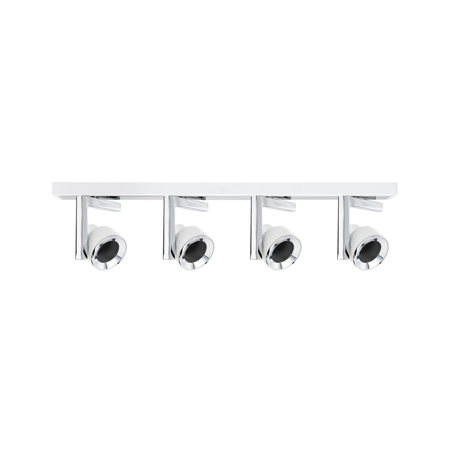 Paulmann Spotlight Turn max 4x10W GU10 Weiß/Chrom 230V Metall/Kusnststoff