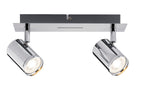 Paulmann Spotlight Rondo max 2x10W GU10 Chrom 230V Metall