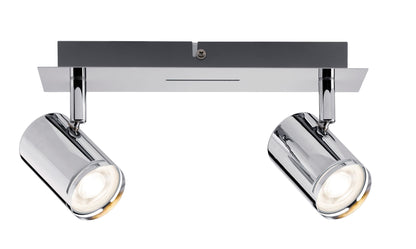 Paulmann Spotlight Rondo max 2x10W GU10 Chrom 230V Metall