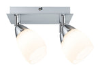 Paulmann Spotlight WolbaLED max 4x10W GU10 Chrom matt/Opal 230V Metall/Glas
