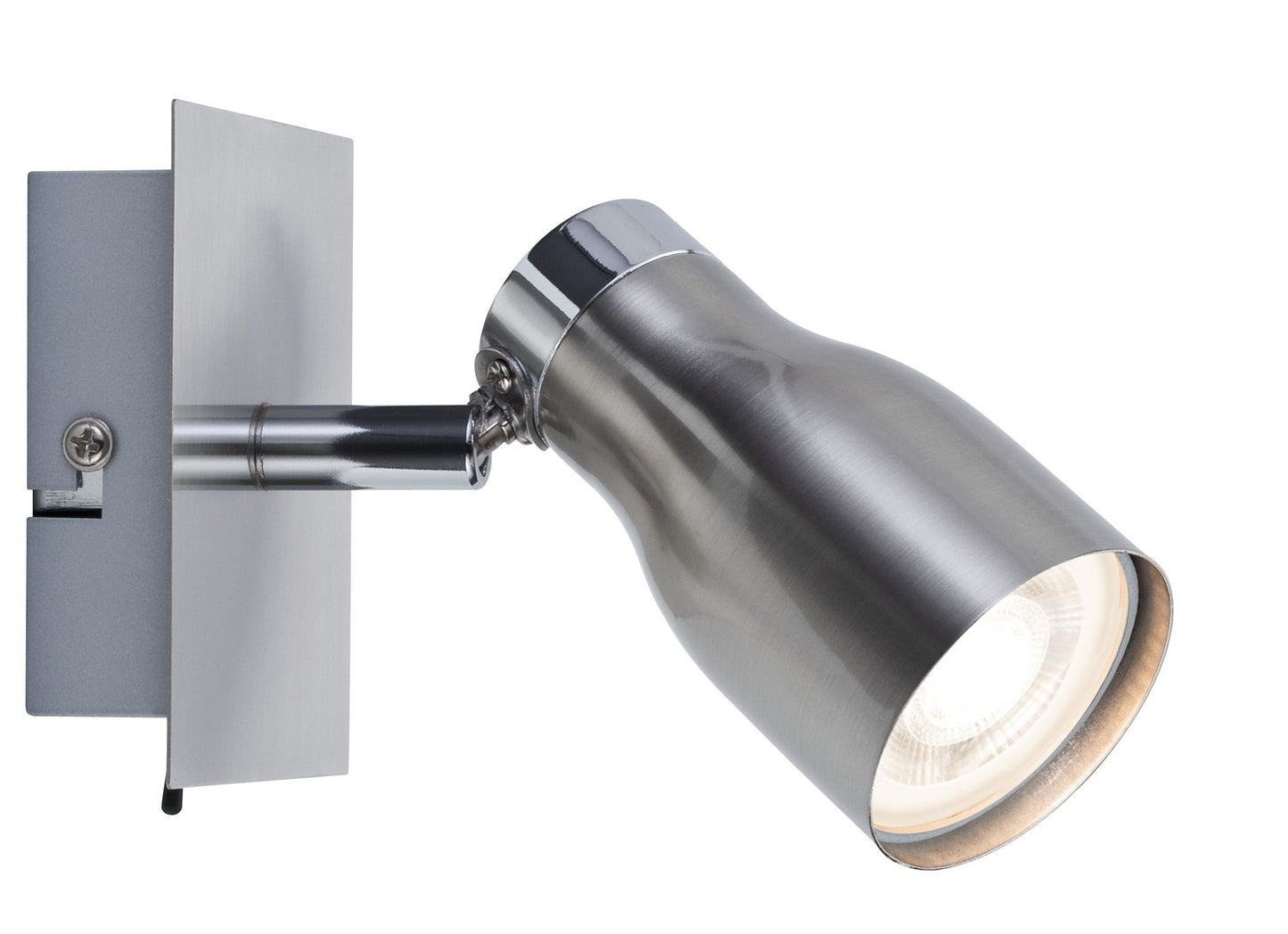 Paulmann Spotlight Meli max 1x10W GU10 Nickel satiniert 230V Metall