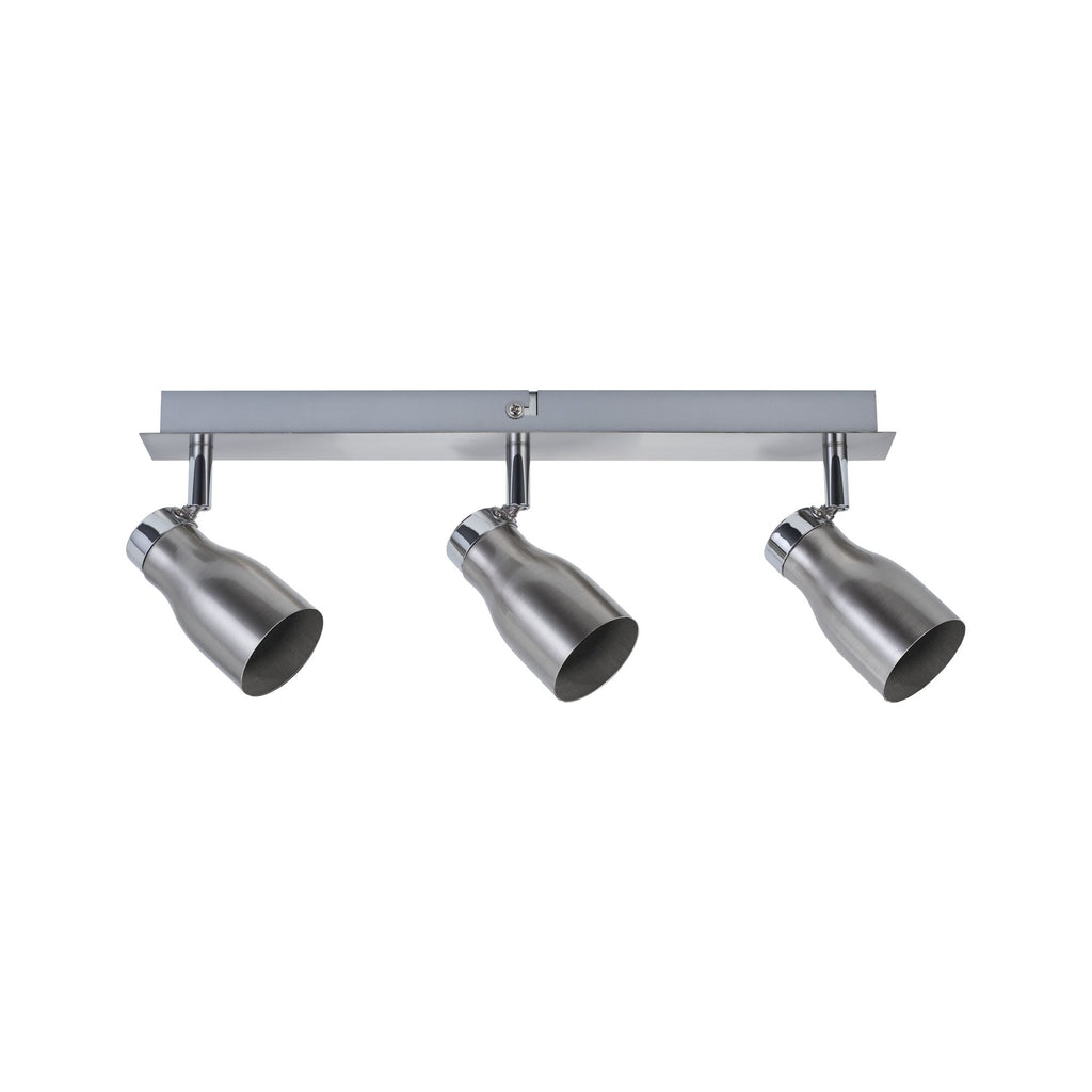 Paulmann Spotlight Meli max 3x10W GU10 Nickel satiniert 230V Metall