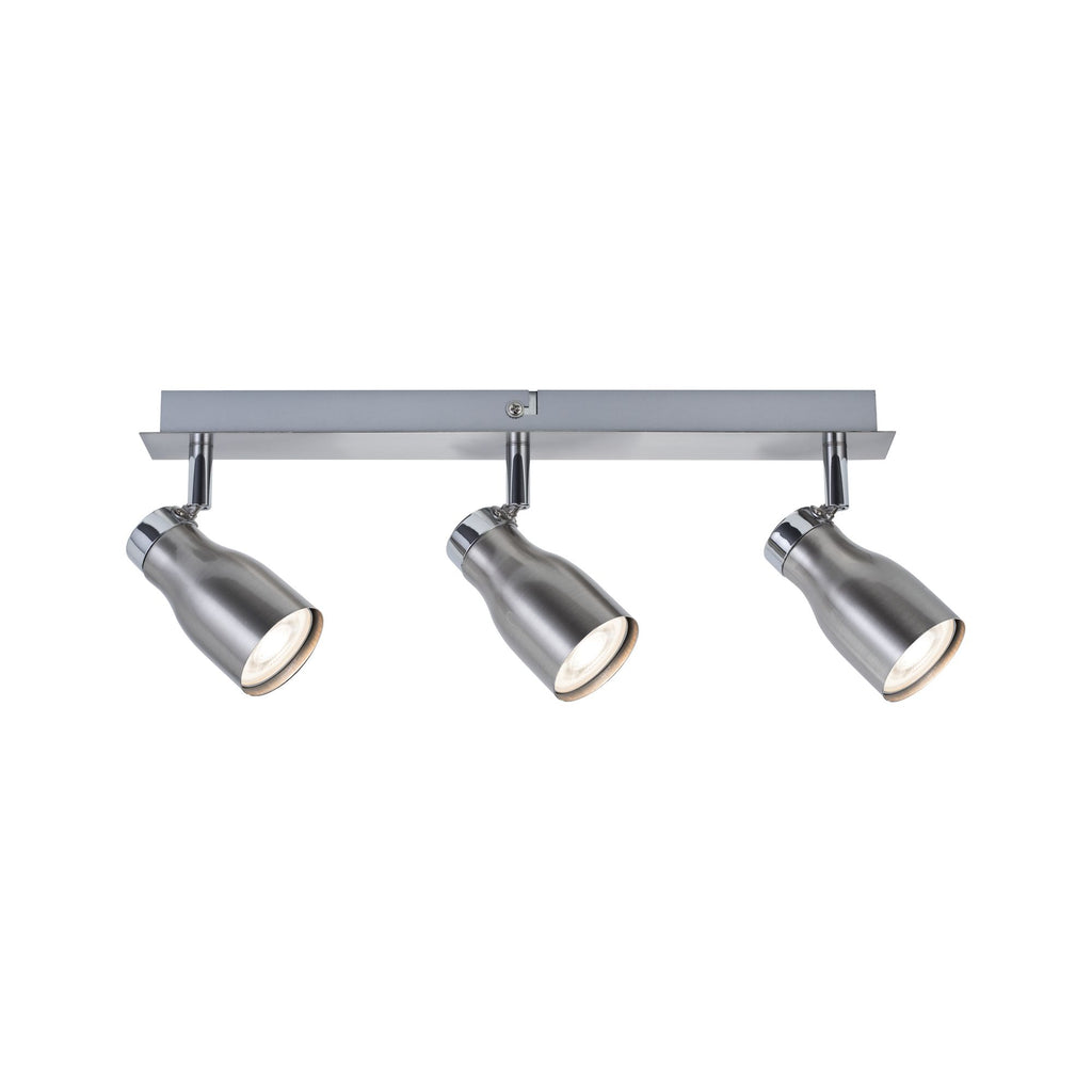 Paulmann Spotlight Meli max 3x10W GU10 Nickel satiniert 230V Metall