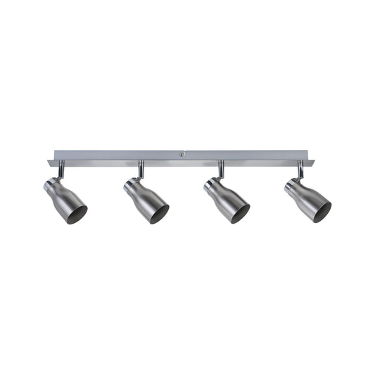 Paulmann Spotlight Meli max 4x10W GU10 Nickel satiniert 230V Metall