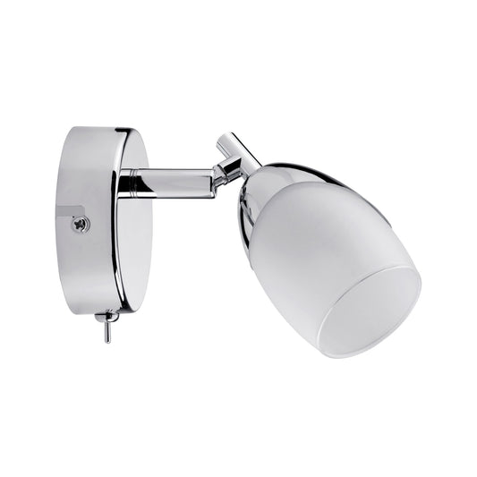Paulmann Spotlight Yasmin max. 1x10W G9 Chrom/Satin 230V Metall/Glas