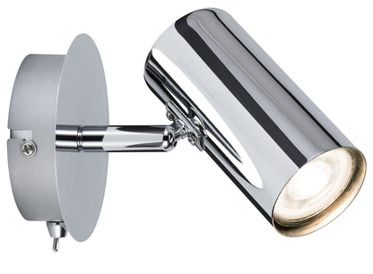 Paulmann Spotlight Zylo max1x10W GU10 Chrom 230V Metall
